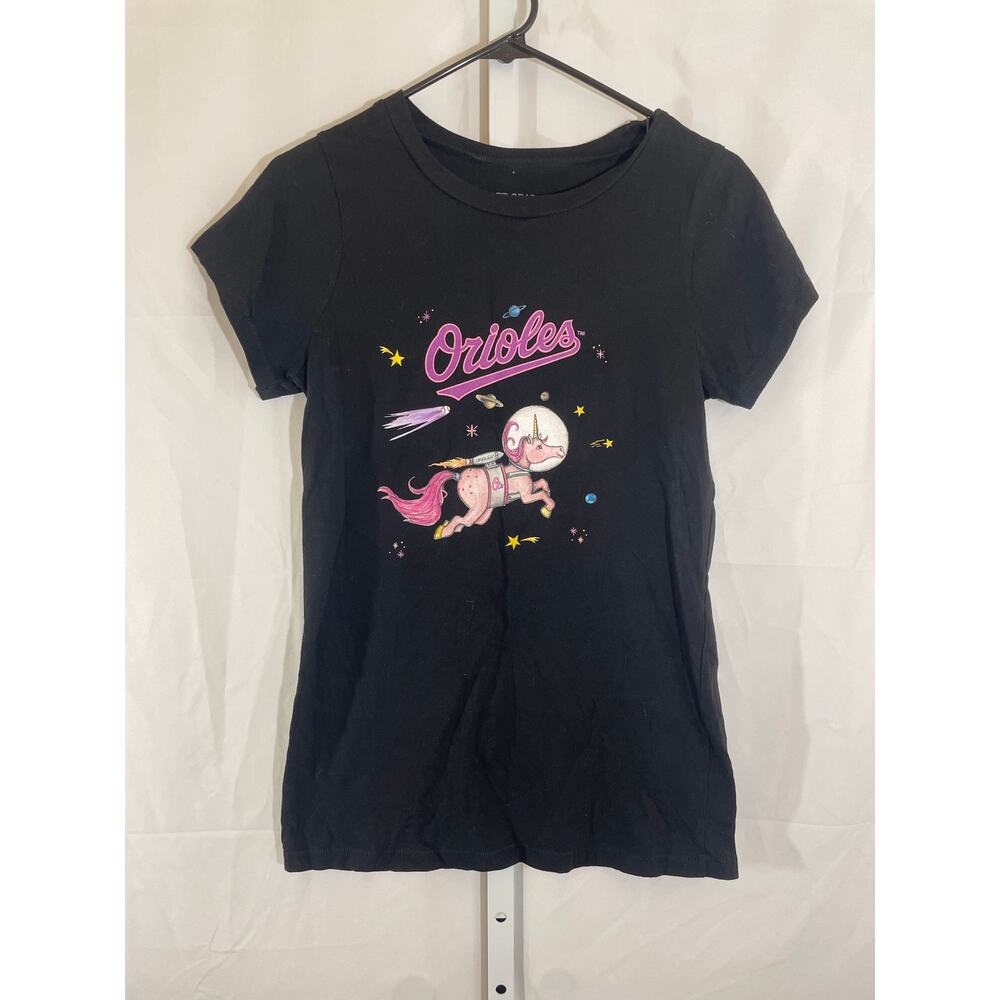 TT Gear by Tiny Turnip Baltimore Orioles Tee - Women Size L - Black